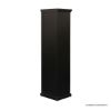 Picture of Croatia Traditional Carved Black Tall Office Storage Cabinet