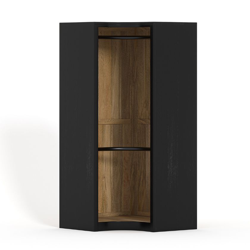 Picture of Sunol Corner Curved Double Hanging Closet Tower