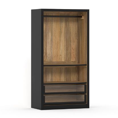 Picture of Sunol Hanging Tower with Glass Drawers & Shelf