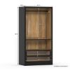 Picture of Sunol Hanging Tower with Glass Drawers & Shelf