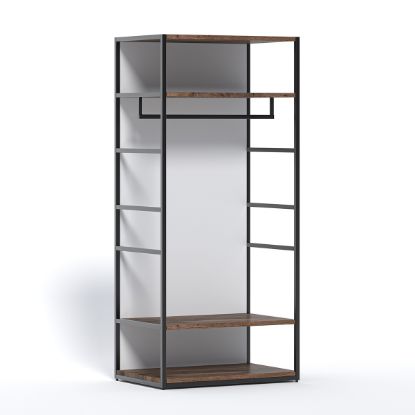 Picture of Thompson 2 Shelves Closet System with Hanging Rack