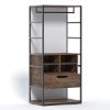 Picture of Thompson Closet Tower with Cubbies & Drawer