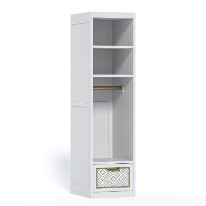 Picture of Midtown Closet Tower with Shelves & Hanging Rack