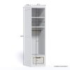Picture of Midtown Closet Tower with Shelves & Hanging Rack