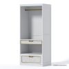 Picture of Midtown Hanging Rack & 2 Drawers Closet Unit