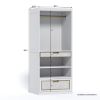 Picture of Midtown Hanging Rack Closet with Accessory Drawer