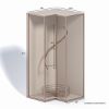Picture of Yucaipa Swivel Organizer L-Shaped Closet Unit