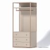 Picture of Yucaipa 3 Drawers Closet Unit with Hanging Rod