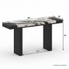 Picture of  Pape Modern Marble Top Console Table