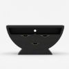 Picture of Calgary Half Moon Solid Wood Media Console (60")