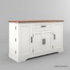 Picture of Kitchener Two Tone White Kitchen Buffet Island Cabinet