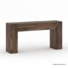 Picture of Mill Modern Rustic Wood Entryway Console Table