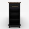 Picture of Renie Modern Black Kitchen Buffet Island Cabinet