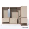 Picture of Yucaipa Swivel Organizer L-Shaped Closet Unit