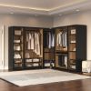 Picture of Sunol Corner Curved Double Hanging Closet Tower
