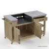 Picture of Bill Outdoor BBQ Kitchen Cart with Storage & BBQ Grill Space