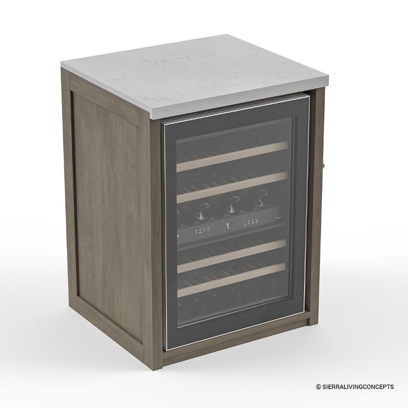 Picture of  Whitby Outdoor Kitchen Cabinet with Fridge Space