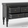 Picture of Wellington Long Console Table with Storage Drawers