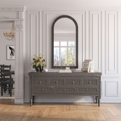 Picture of Wellington Long Console Table with Storage Drawers