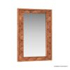 Picture of Bow Modern Geometric Weave Pattern Wooden Mirror Frame