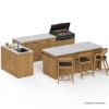 Picture of Matapedia Modular 6 Piece Outdoor Kitchen Set