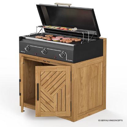 Picture of Matapedia Modular Outdoor Kitchen Grill Space Unit