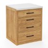 Picture of Matapedia 4-Drawer Outdoor Kitchen Cabinet