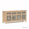 Picture of Robson Traditional Solid Wood Sideboard Cabinet with Drawers