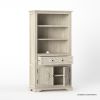 Picture of Nuala Hand Carved Solid Wood Bookcase with Door