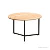 Picture of Banff Industrial Solid Wood Round Coffee Table