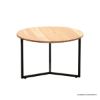 Picture of Banff Industrial Solid Wood Round Coffee Table