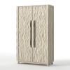 Picture of Macklin Solid Wood Armoire Wardrobe with Shelves