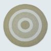 Picture of Morden Traditional Wool & Jute Braided Round Area Rug