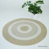 Picture of Morden Traditional Wool & Jute Braided Round Area Rug