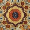Picture of Cobourg Red Mamluk Hand Knotted Modern Medallion Rug