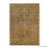 Picture of Weyburn Hand-Knotted Copper & Gold Traditional Rug