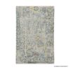 Picture of Coaticook Hand-Knotted Wool & Silk Light Grey Rug