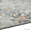 Picture of Coaticook Hand-Knotted Wool & Silk Light Grey Rug