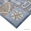 Picture of Vaughan Kids Sports Theme Hand Tufted Wool Area Rug