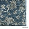 Picture of Clairlea Royal Blue Traditional Hand Tufted Wool Rug