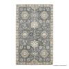 Picture of Etobicoke Grey and Beige New Zealand Wool Oushak Rug