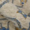 Picture of Huron Oushak Style Blue and Gold Floral Trellis Rug