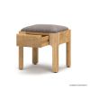 Picture of Matane Small Mirrored Vanity Desk with Stool