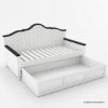 Picture of Girona Farmhouse Daybed with Trundle Storage