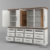 Picture of Milton Two Tone White Kitchen Pantry Storage Cabinet