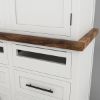 Picture of Milton Two Tone White Kitchen Pantry Storage Cabinet