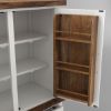 Picture of Milton Two Tone White Kitchen Pantry Storage Cabinet