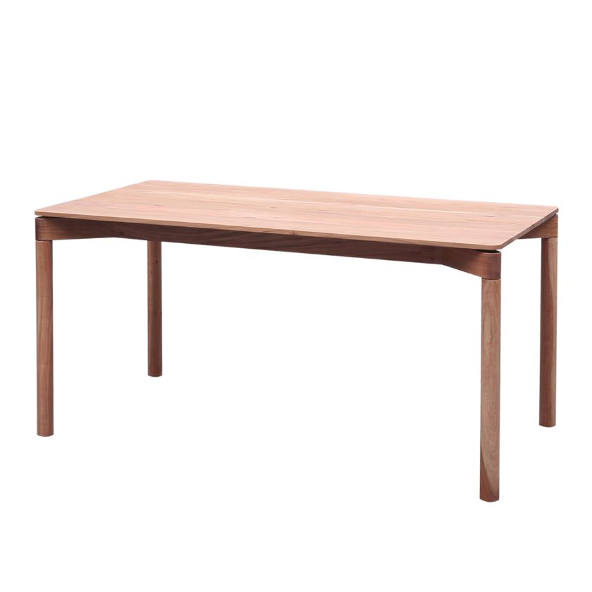Picture of Carmack Scandinavian Rustic Solid Wood Dining Table