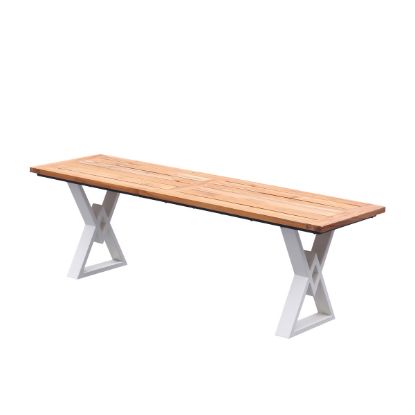 Picture of Whitehorse Farmhouse Solid Wood Dining Bench