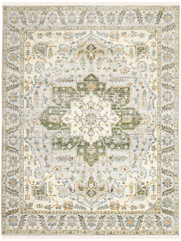 Picture of Castlegar Traditional Persian Style Hand Knotted Area Rug